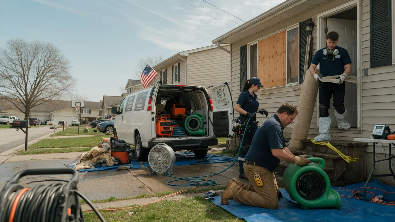 Water Damage Restoration in Medora, ND near me
